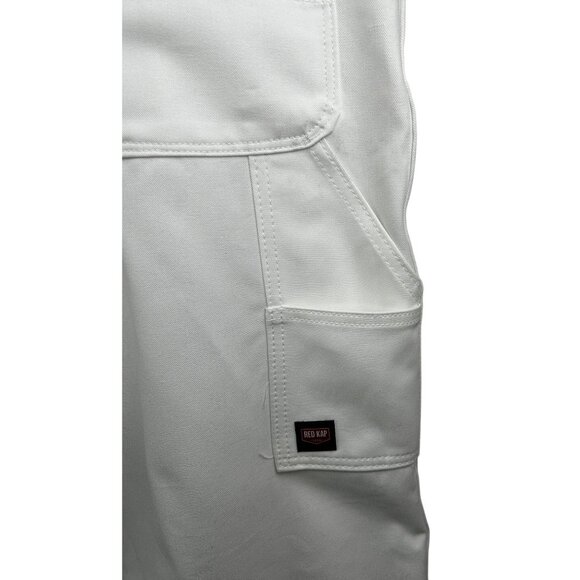 Red Kap Pants Mens 48x32 White Utility Painter Carpenter **READ DESCRIPTION** - Picture 11 of 11